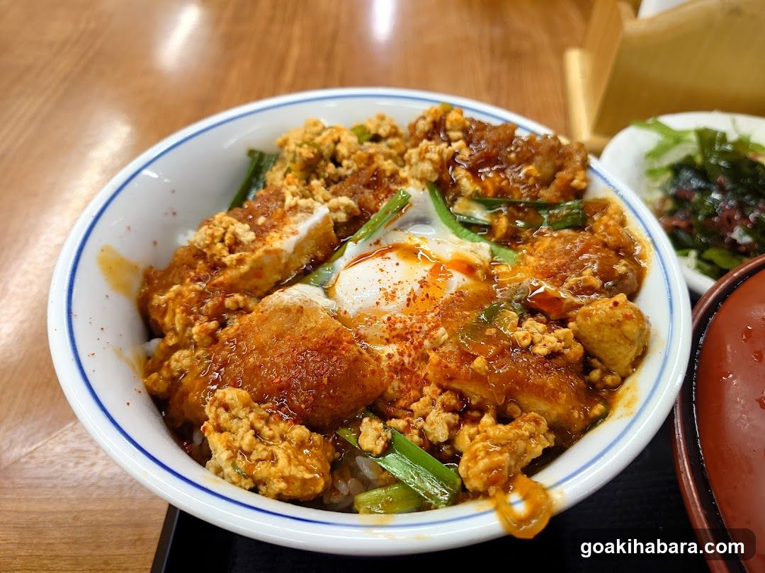 Spicy Fried Rice Bowl with Egg and Scallions
