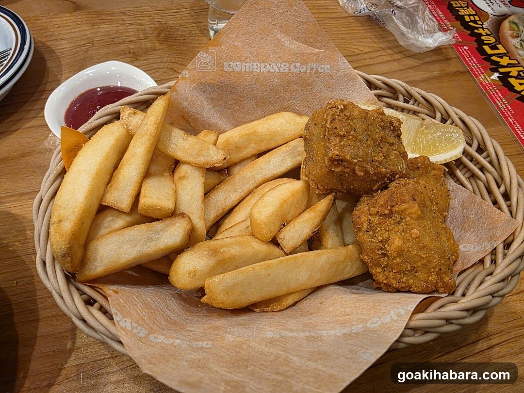 Fries and Chicken Basket