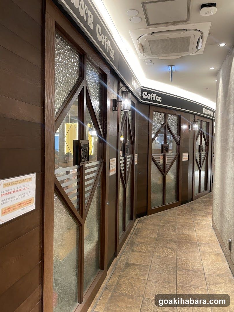 Coffee Shop Interior Hallway