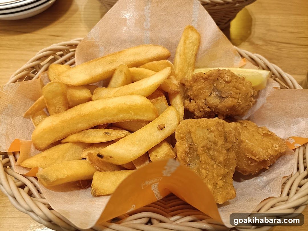 Fried Chicken and Fries Basket
