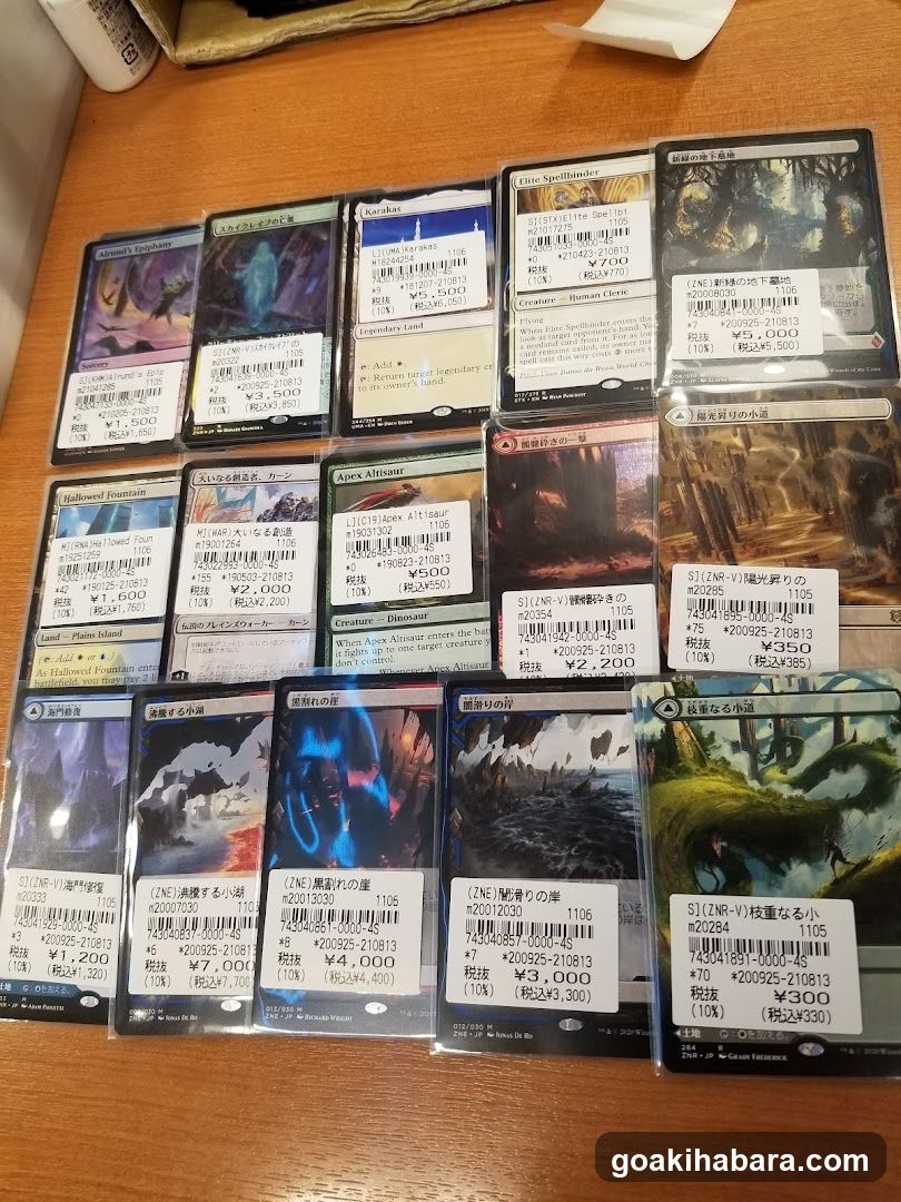 Magic the Gathering cards collection