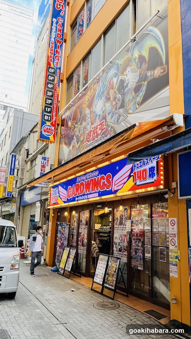 CARDWINGS storefront in Japan