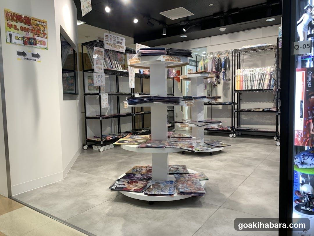 Comics and Manga Store Interior