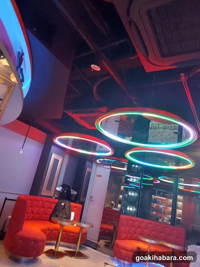 Neon Lounge Interior