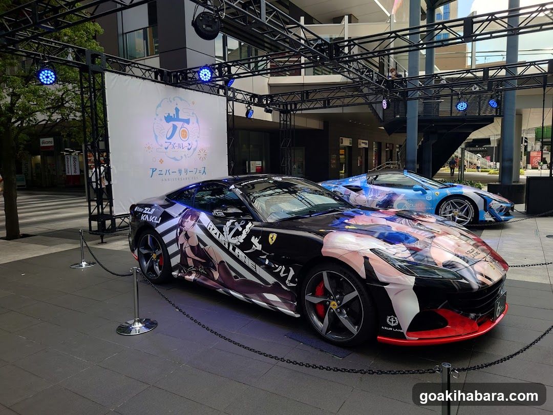 Anime Car Livery Display