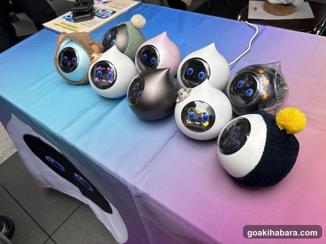 Table of Cute Robots