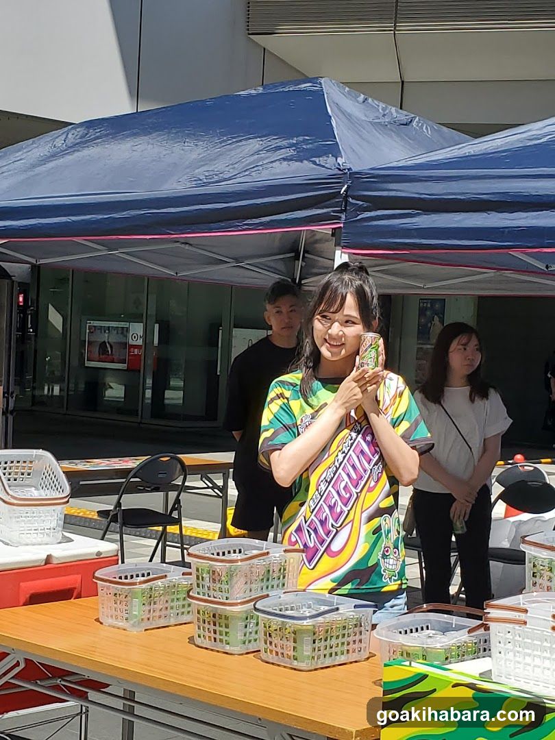 Outdoor Event with Participants and Merchandise