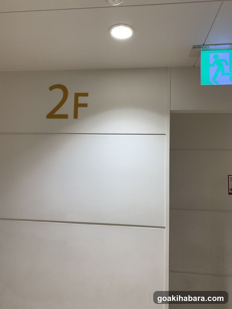 2F Floor Signage