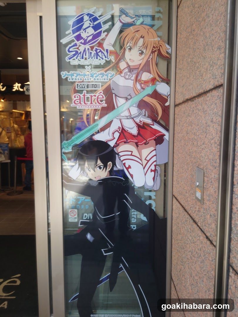 Sword Art Online x atré Akihabara Storefront