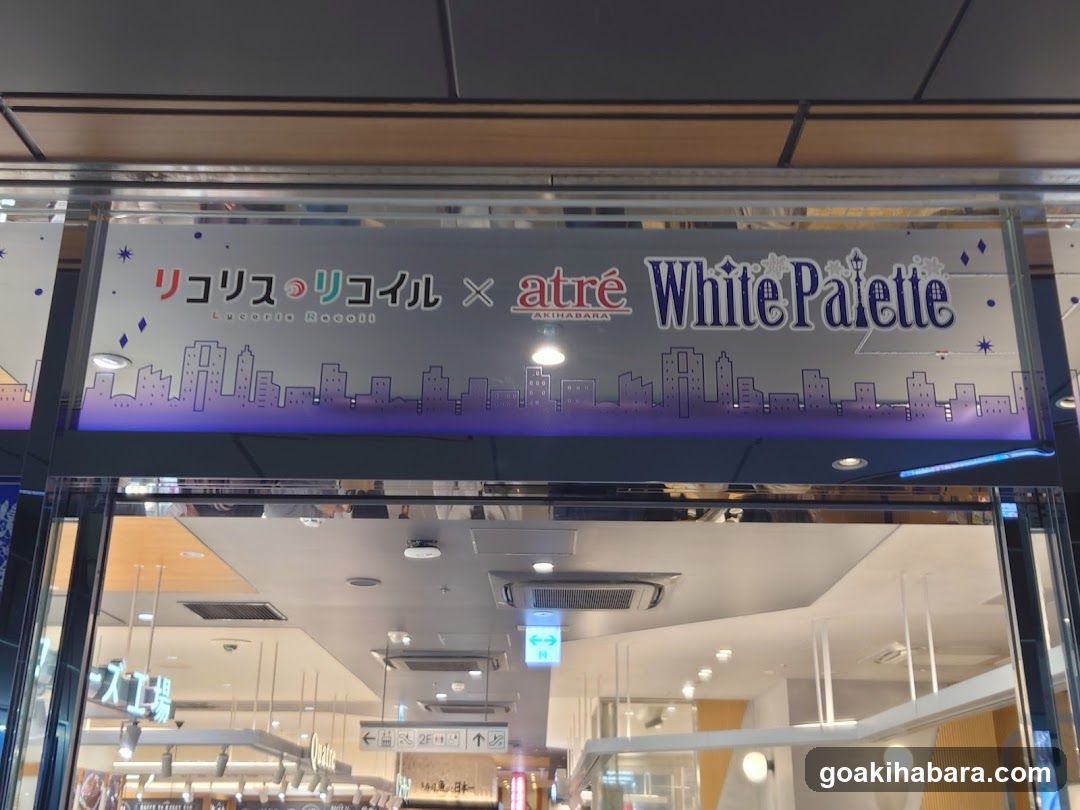 White Palette Store Entrance