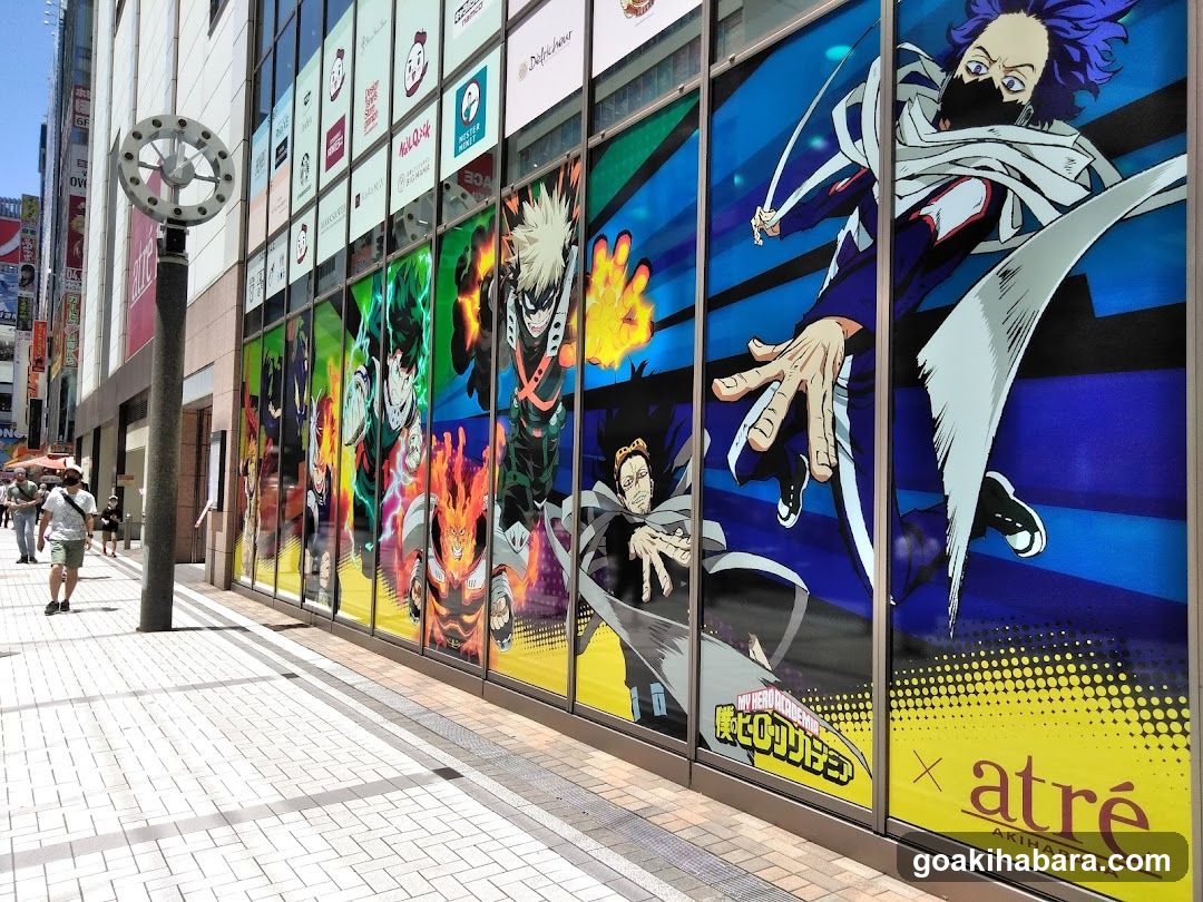 My Hero Academia and Jujutsu Kaisen Storefront