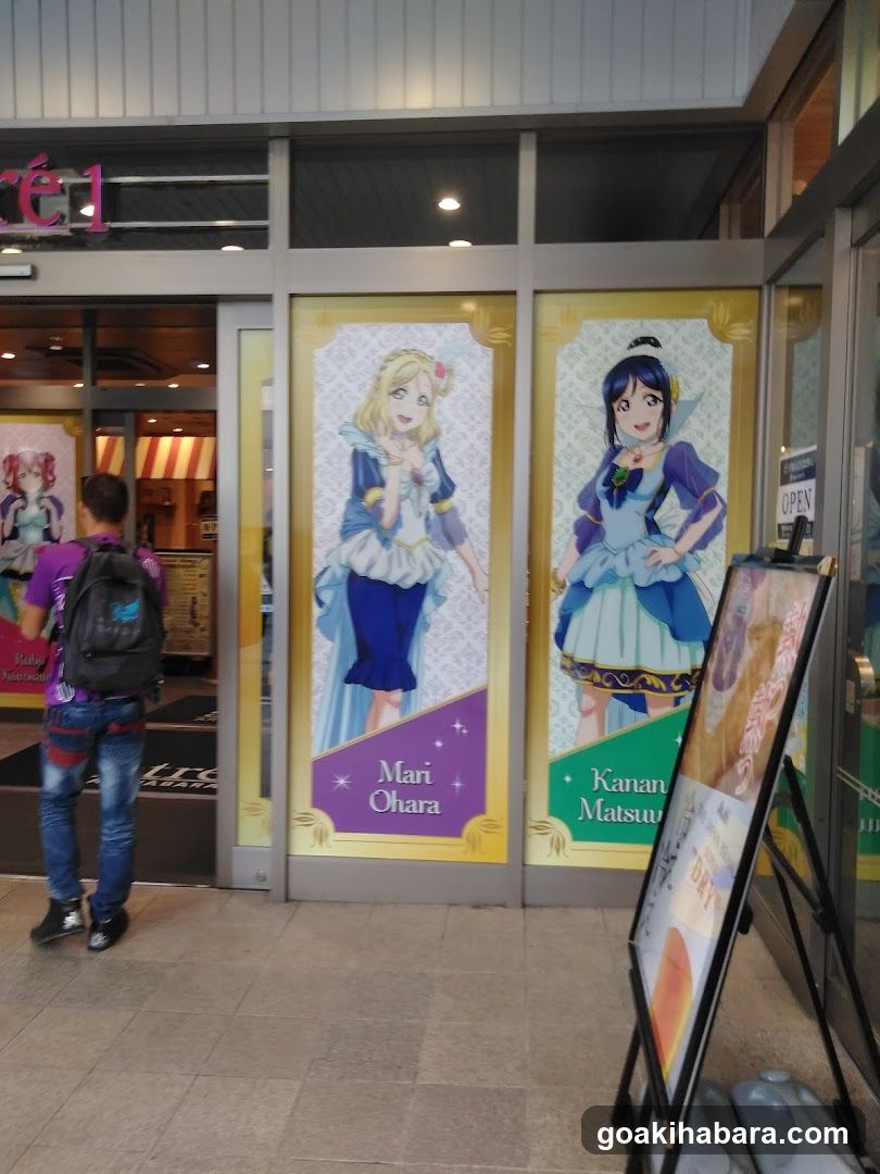 Anime Character Shop Entrance