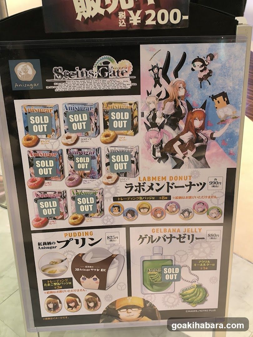 Anisugar Merchandise Display