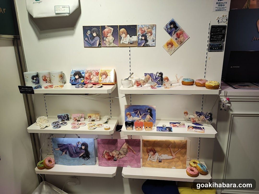 Anime Merchandise Display Shelf