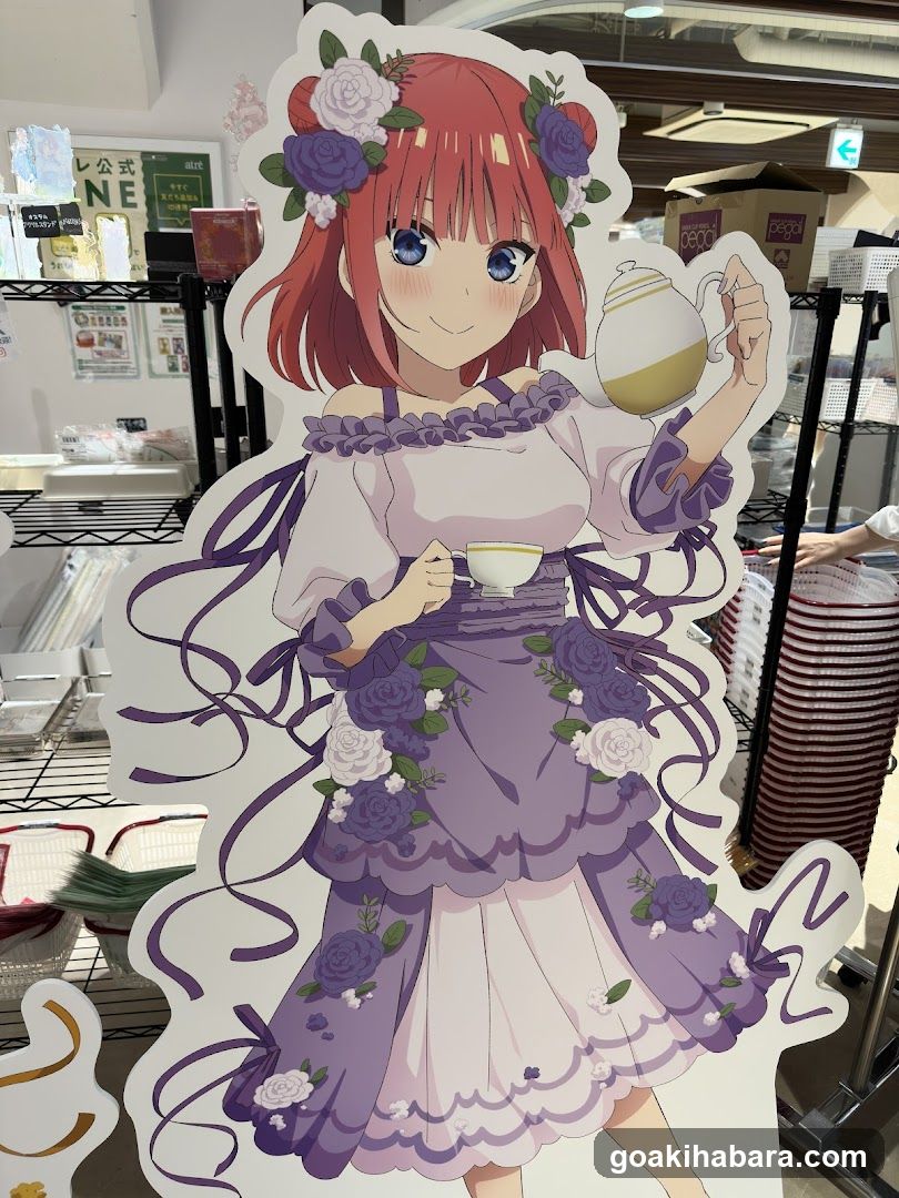 Anime Character Cutout Display
