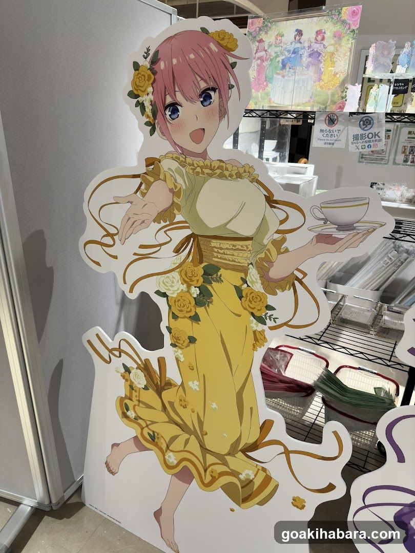 Anime Character Cutout Display