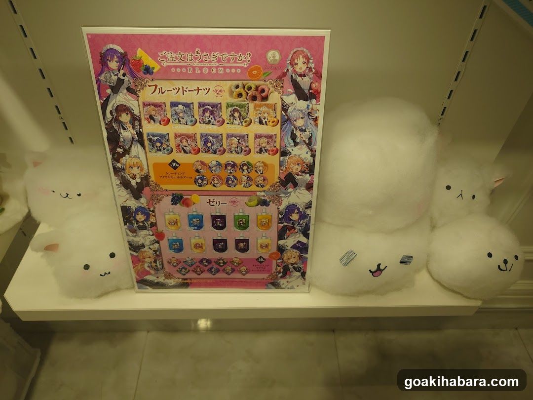 Anime Merchandise Display