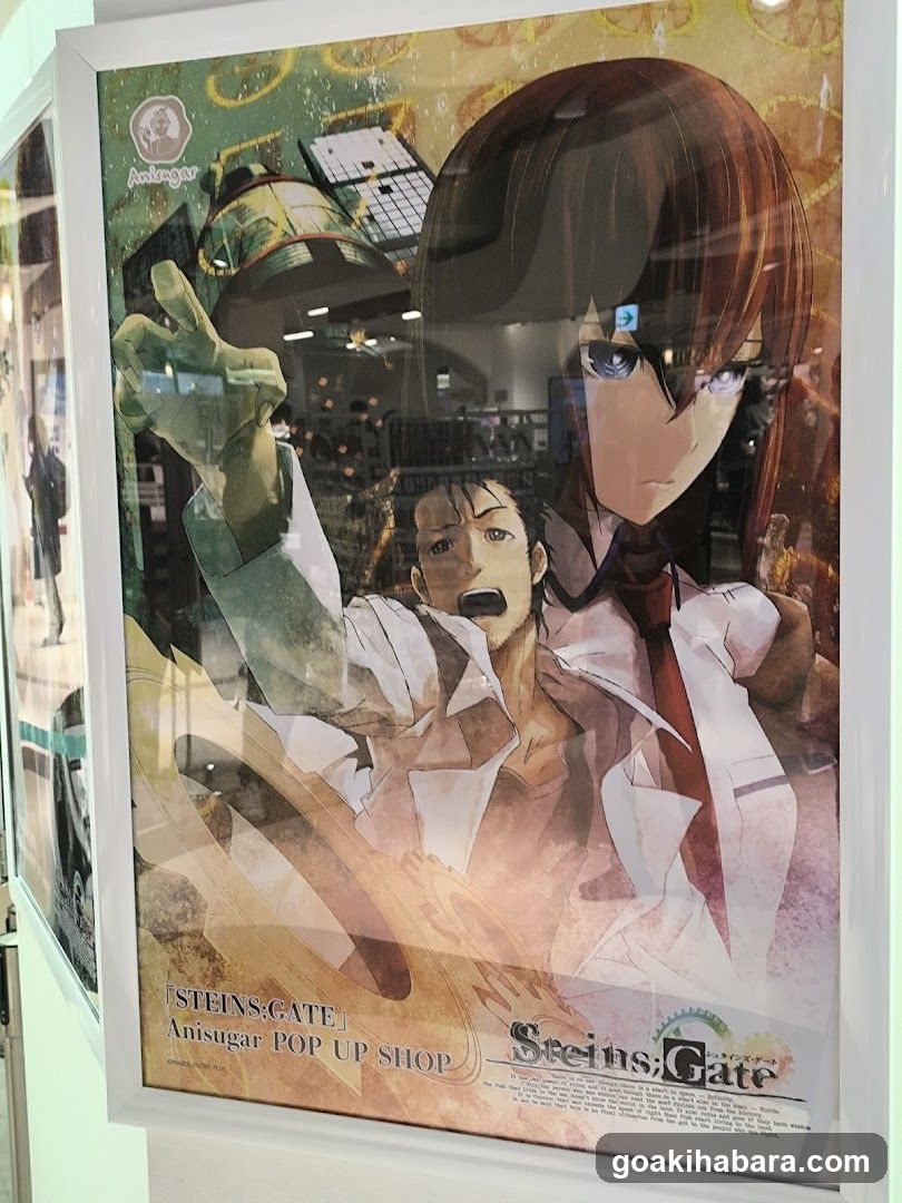 Steins;Gate Pop Up Shop Poster