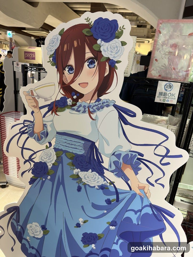 Anime Character Cutout Display
