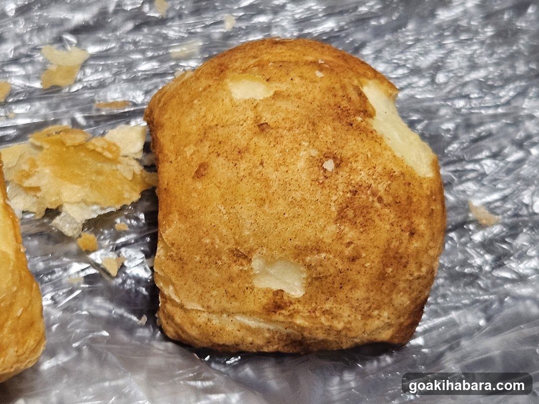 Baked Pastry on Foil