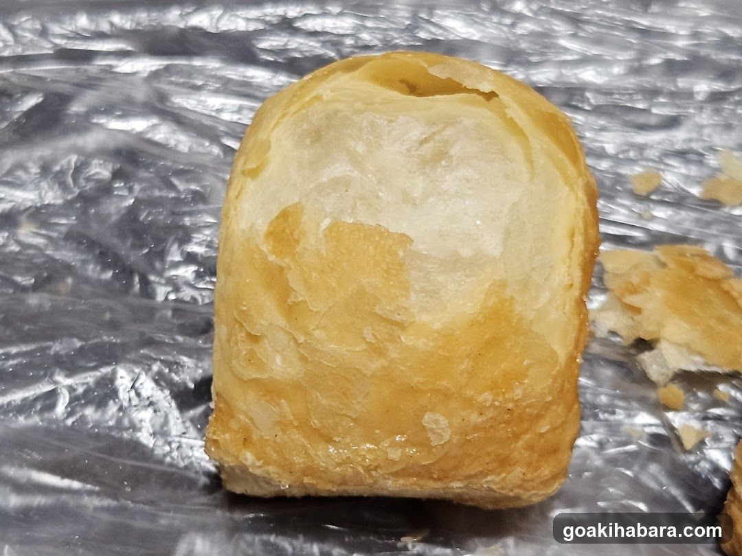 Flaky Pastry on Foil