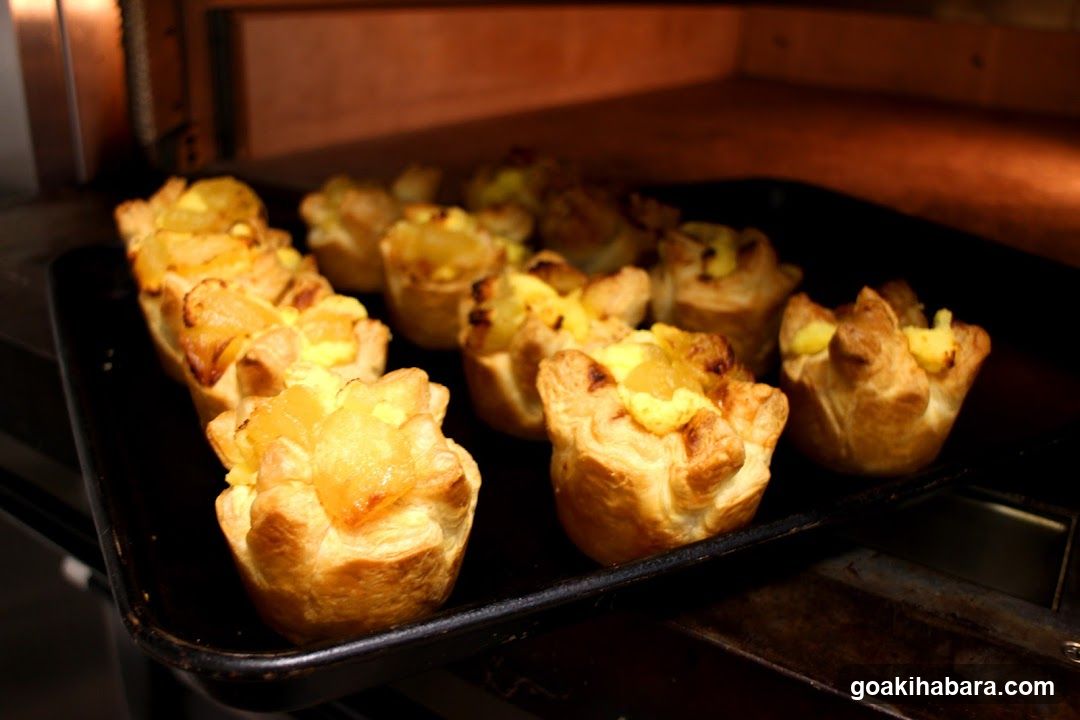 Baked Puff Pastry Cups