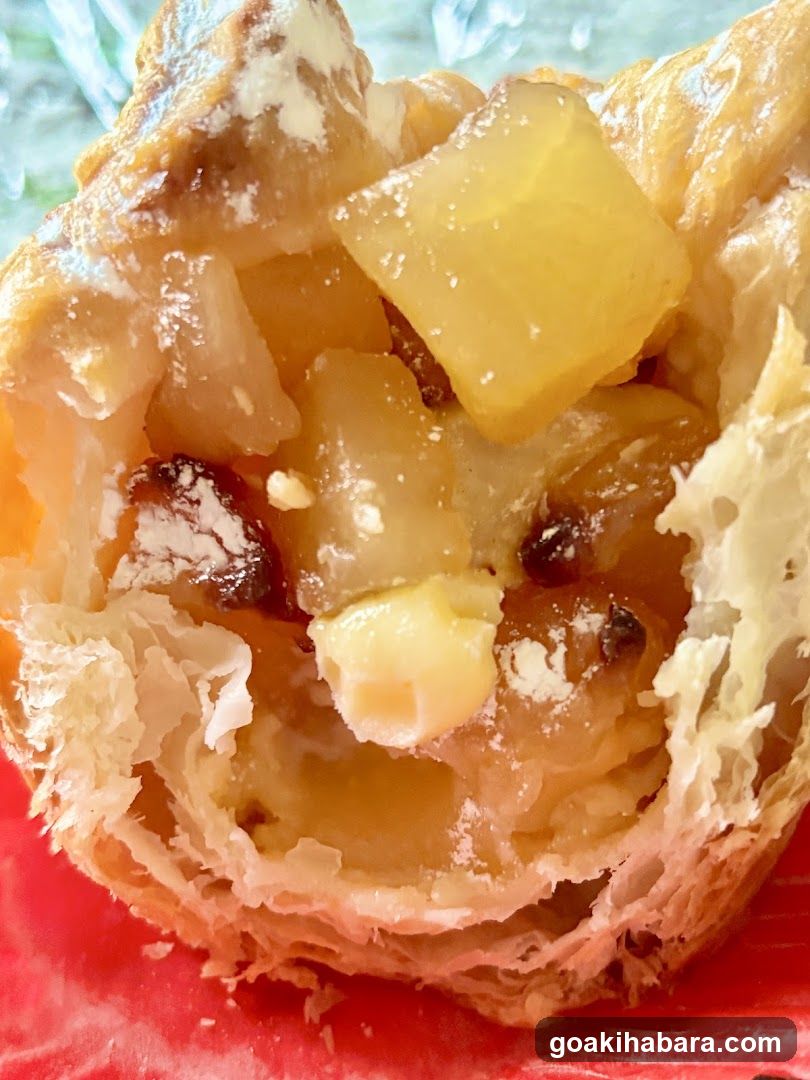 Pineapple and Raisin Pastry