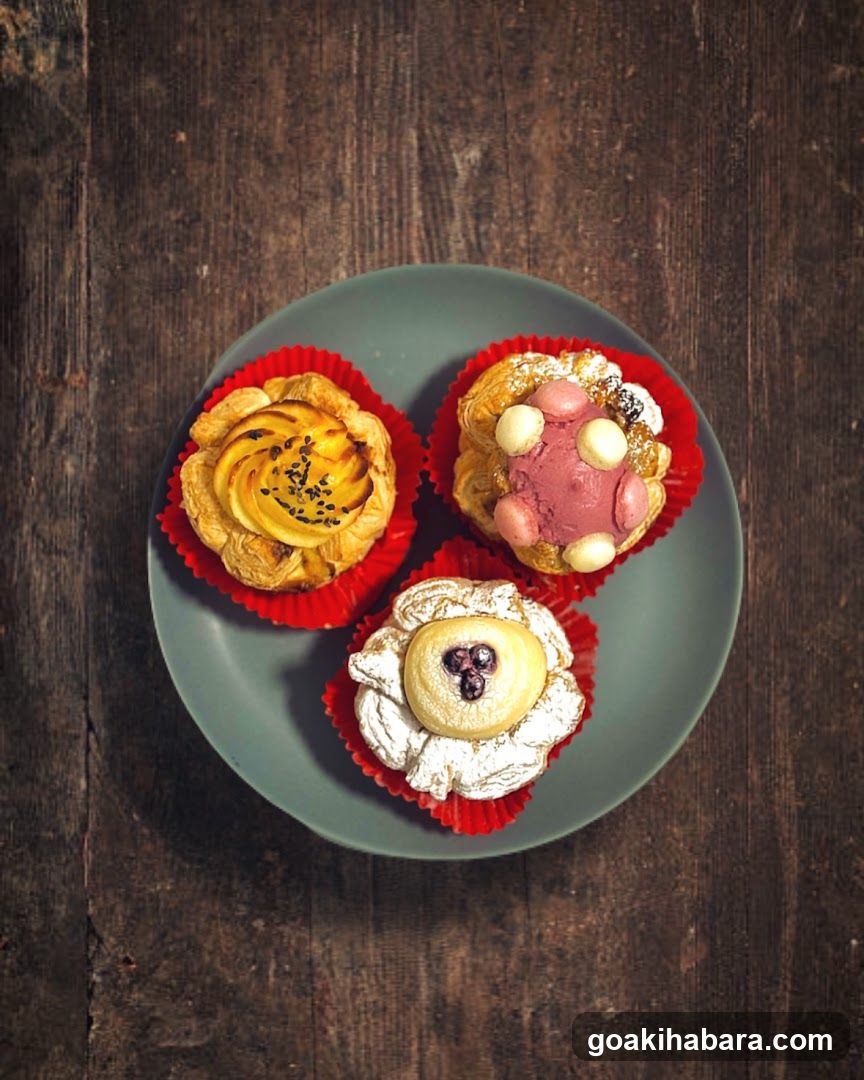 Pastries on a Plate