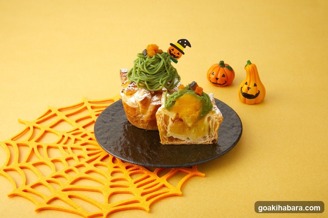 Halloween-themed Dessert Display