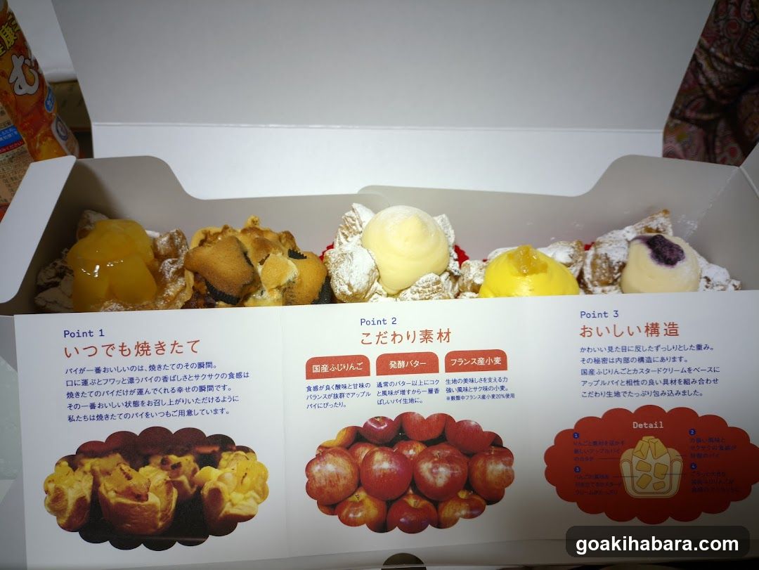 Dessert Box with Information Panel