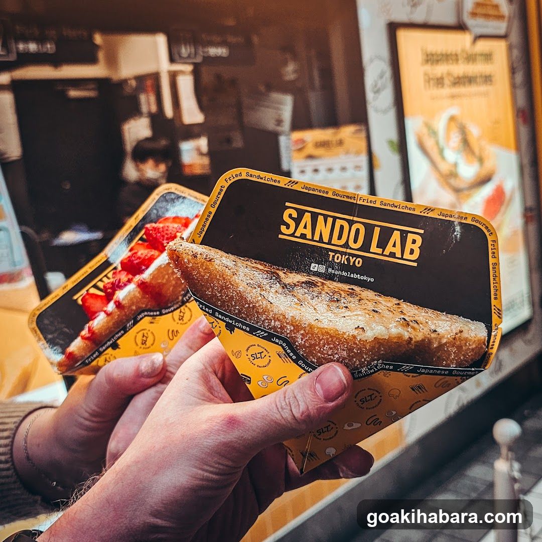 Sando Lab Tokyo Fried Sandwiches