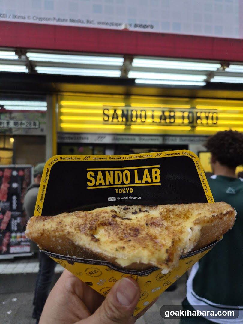 Sando Lab Tokyo Food Item