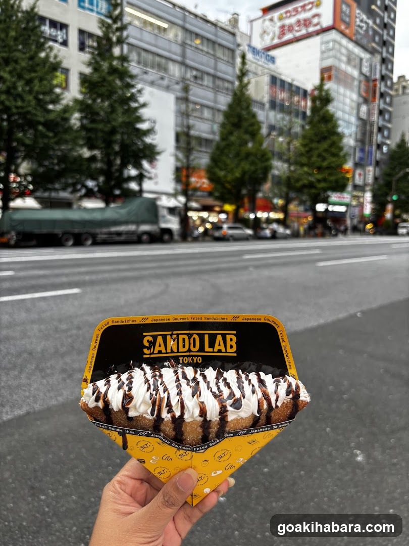 Sando Lab Tokyo Fried Sandwiches