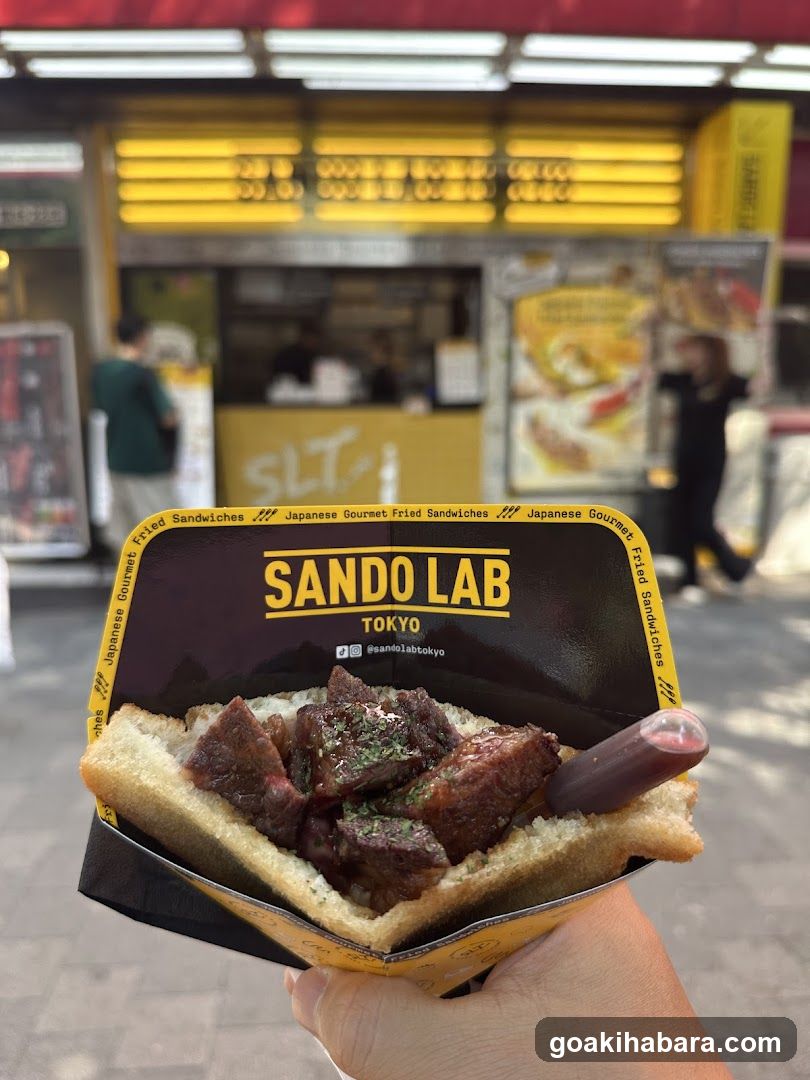 Sando Lab Tokyo Fried Sandwich