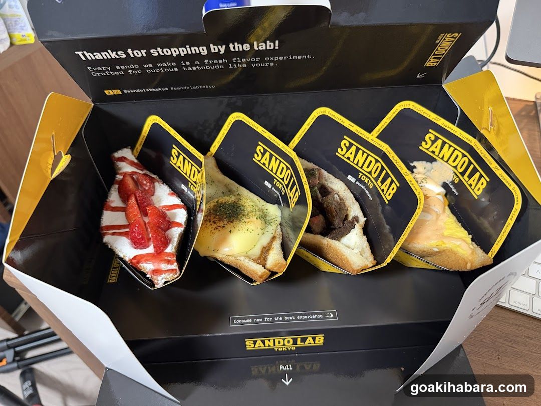 Sando Lab Sandwiches Box