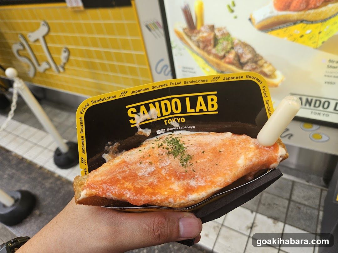 Sando Lab Tokyo Fried Sandwiches