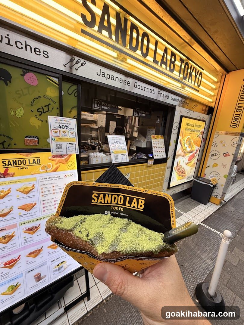 Sando Lab Tokyo Fried Sandwiches