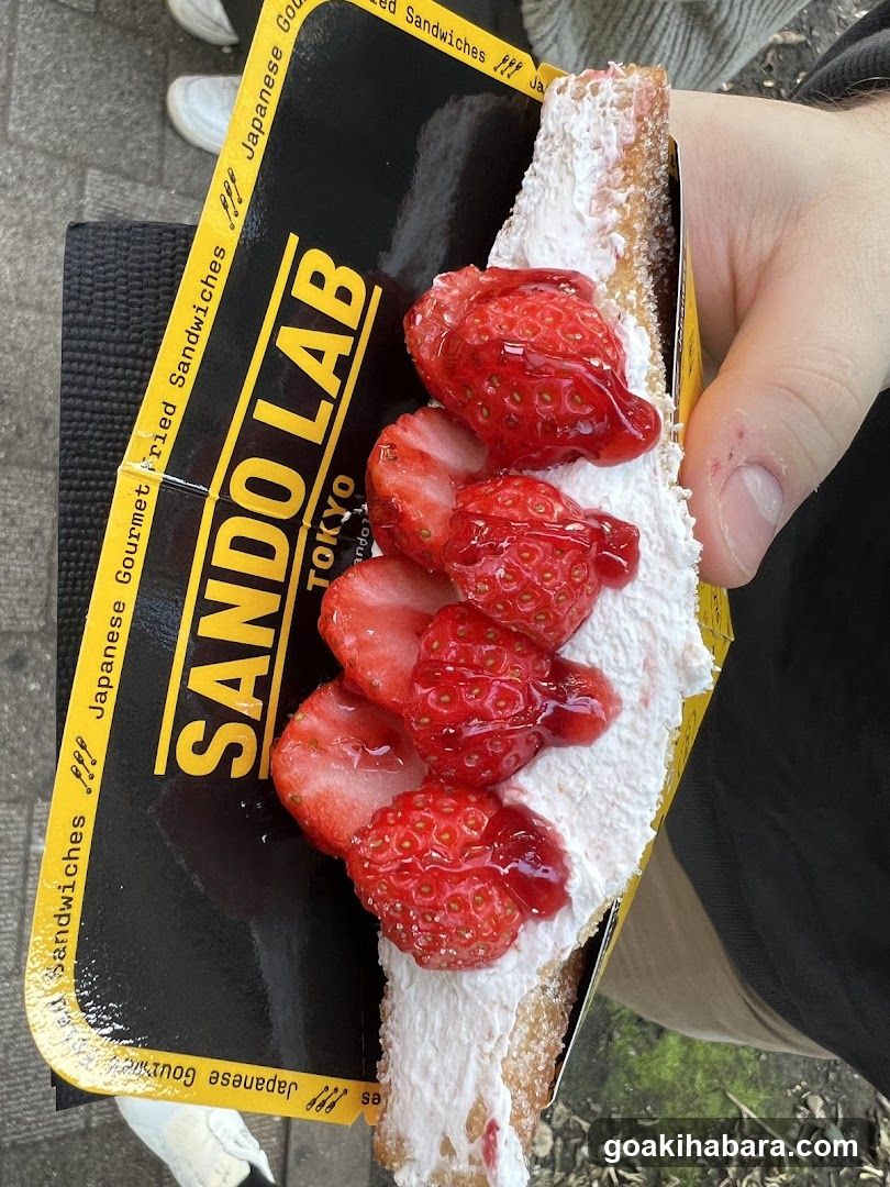 Sando Lab Strawberry Sandwich