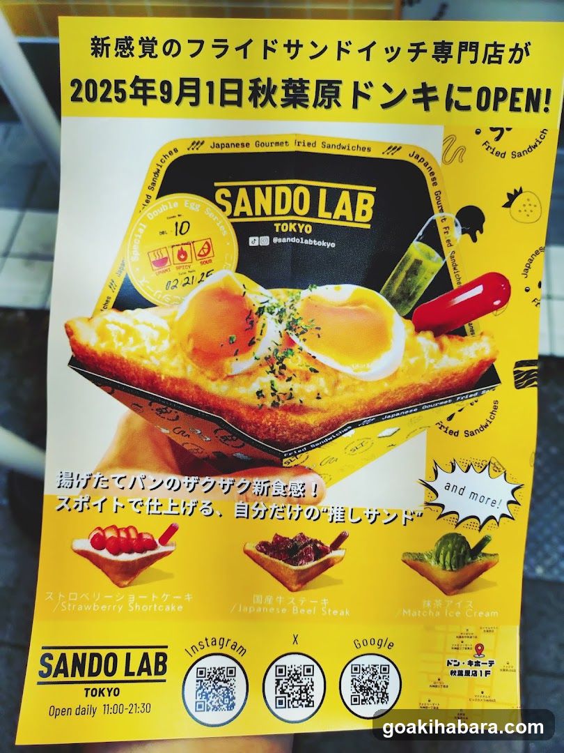Sando Lab Opening Announcement