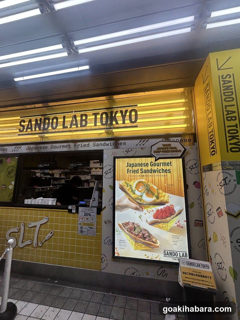 Sando Lab Tokyo storefront