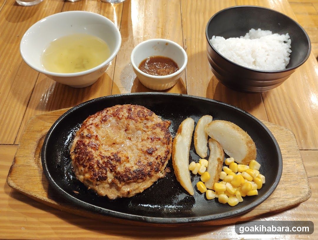 Pork Cutlet with Rice and Side Dishes