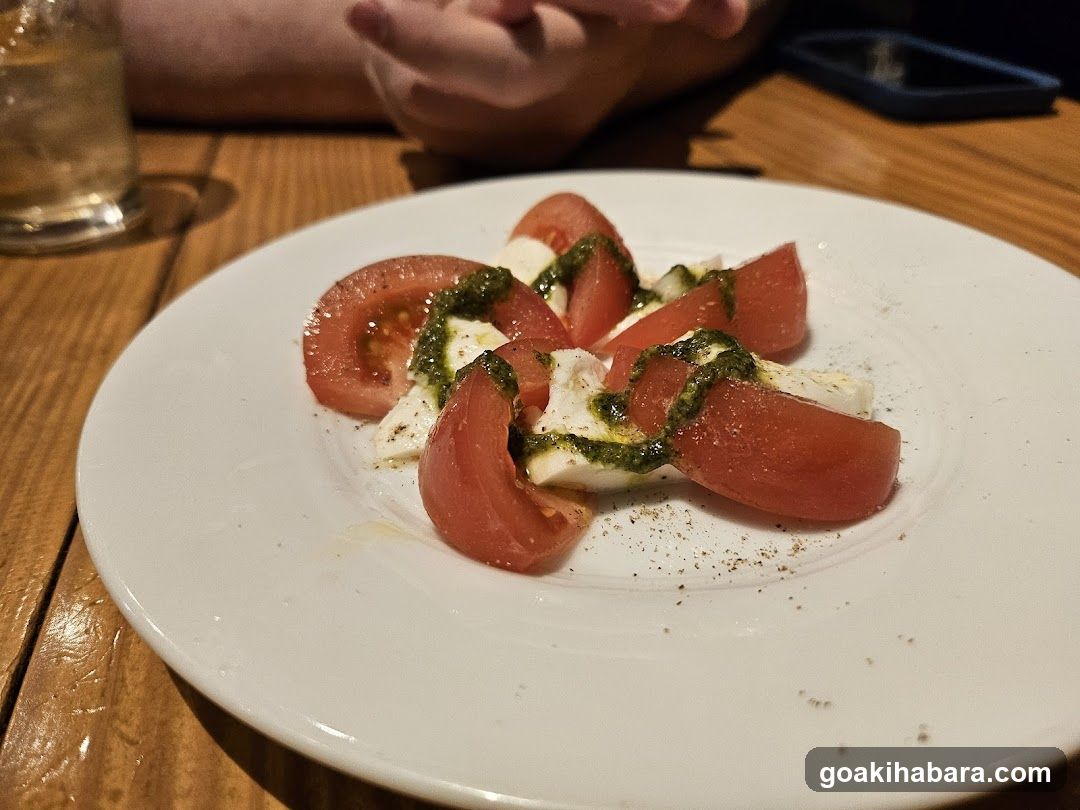 Caprese Salad with Pesto