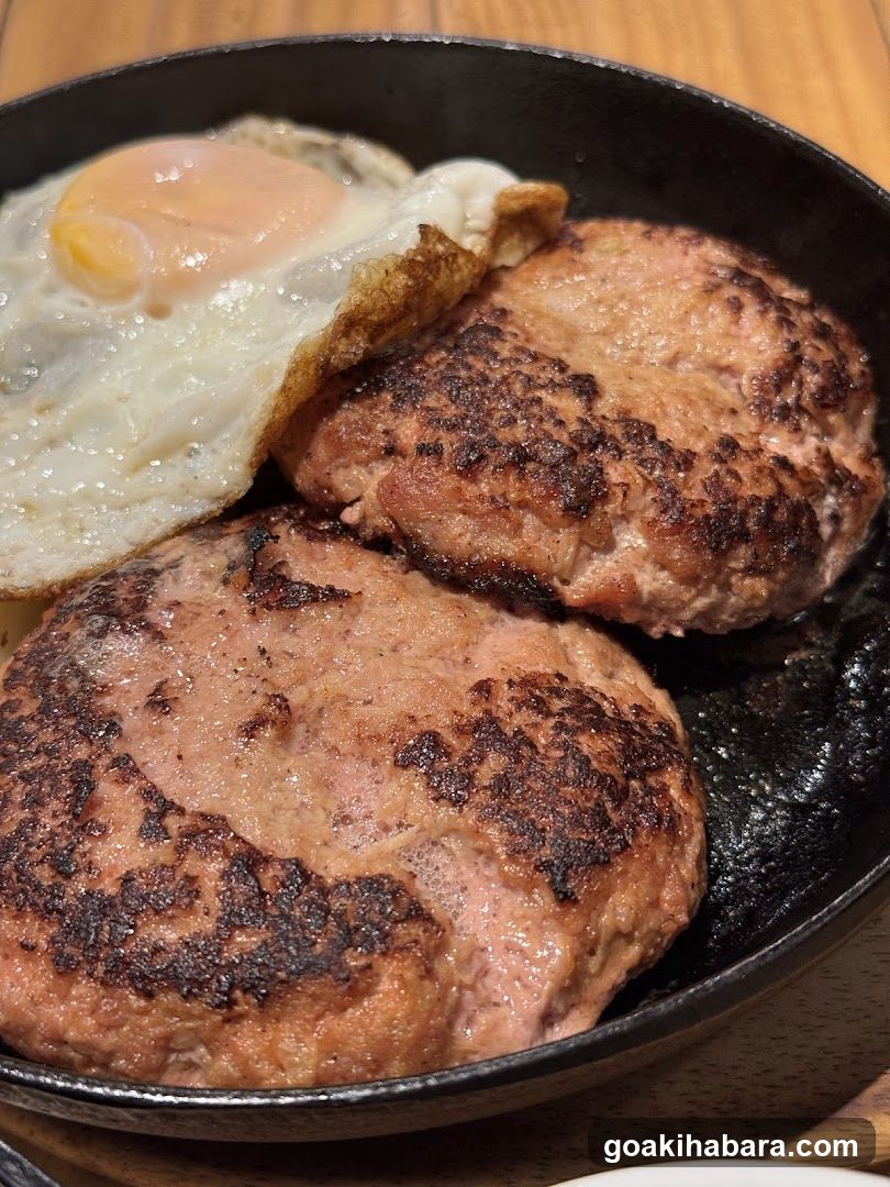 Pancakes with Fried Egg