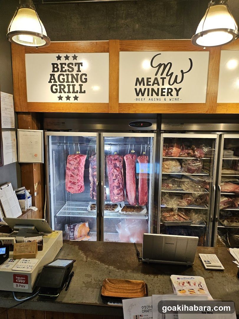 Meat and Wine Shop Interior