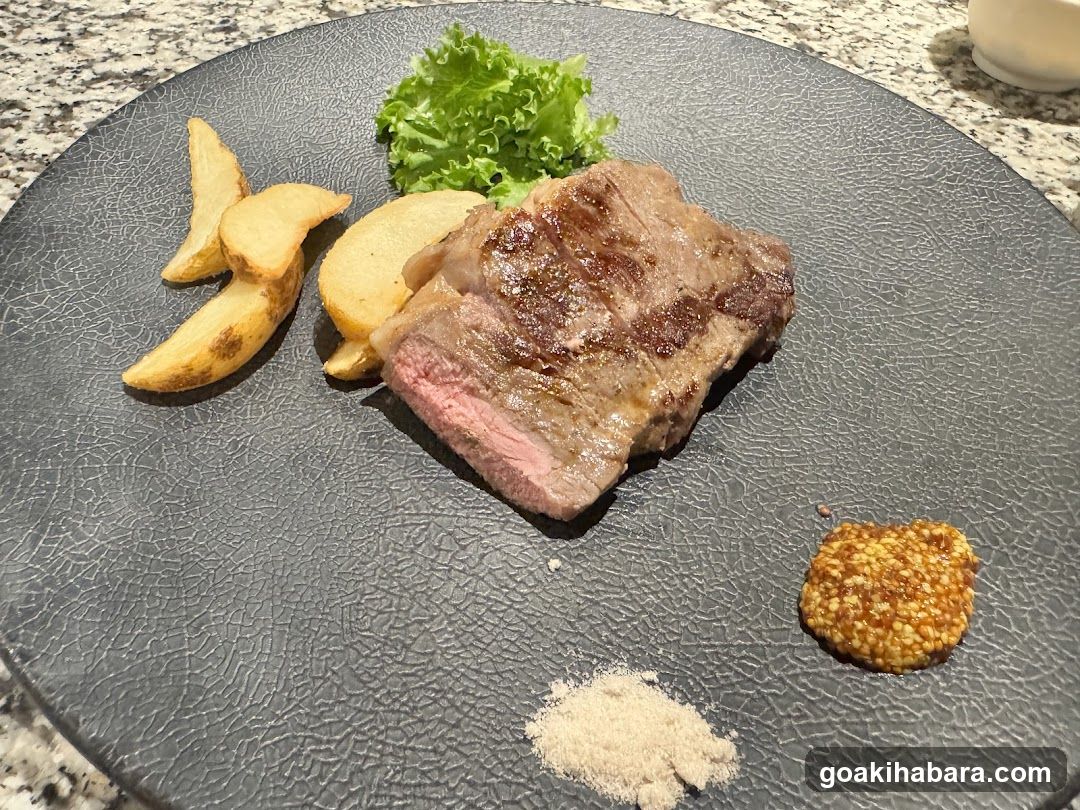 Grilled Steak with Sides