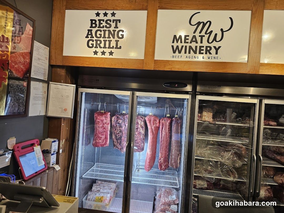 Meat and Wine Store Interior