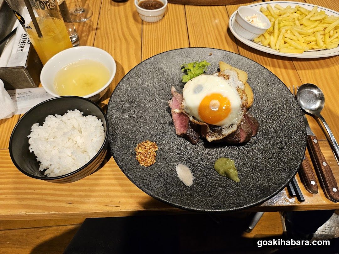 Steak and Eggs Meal