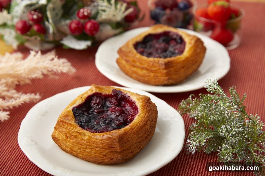 Berry Tarts on a Festive Table