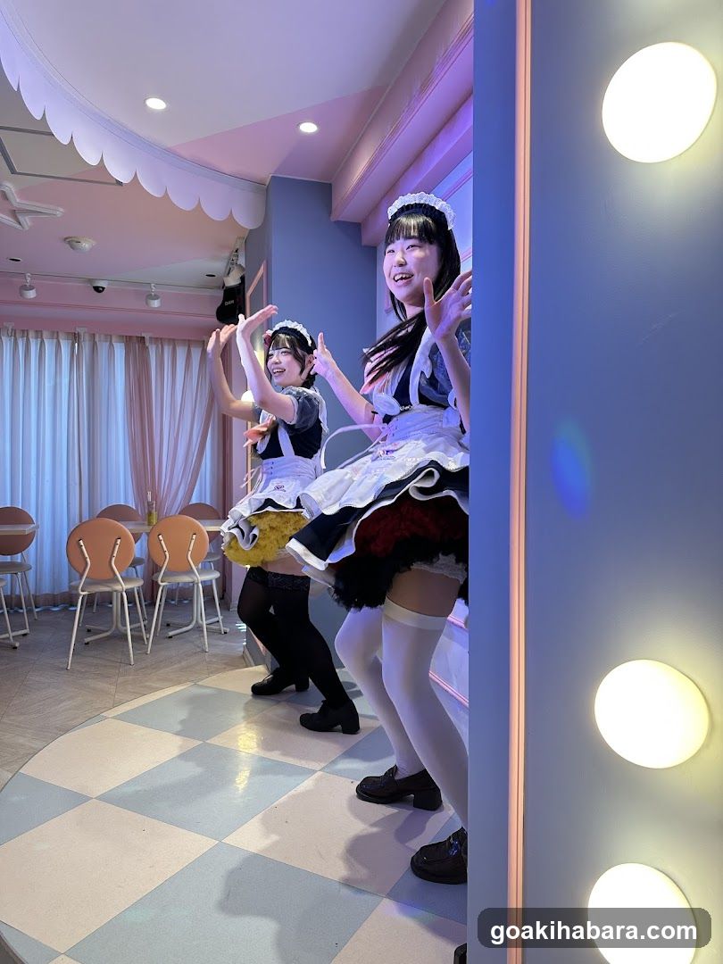 Maid Cafe Interior Scene