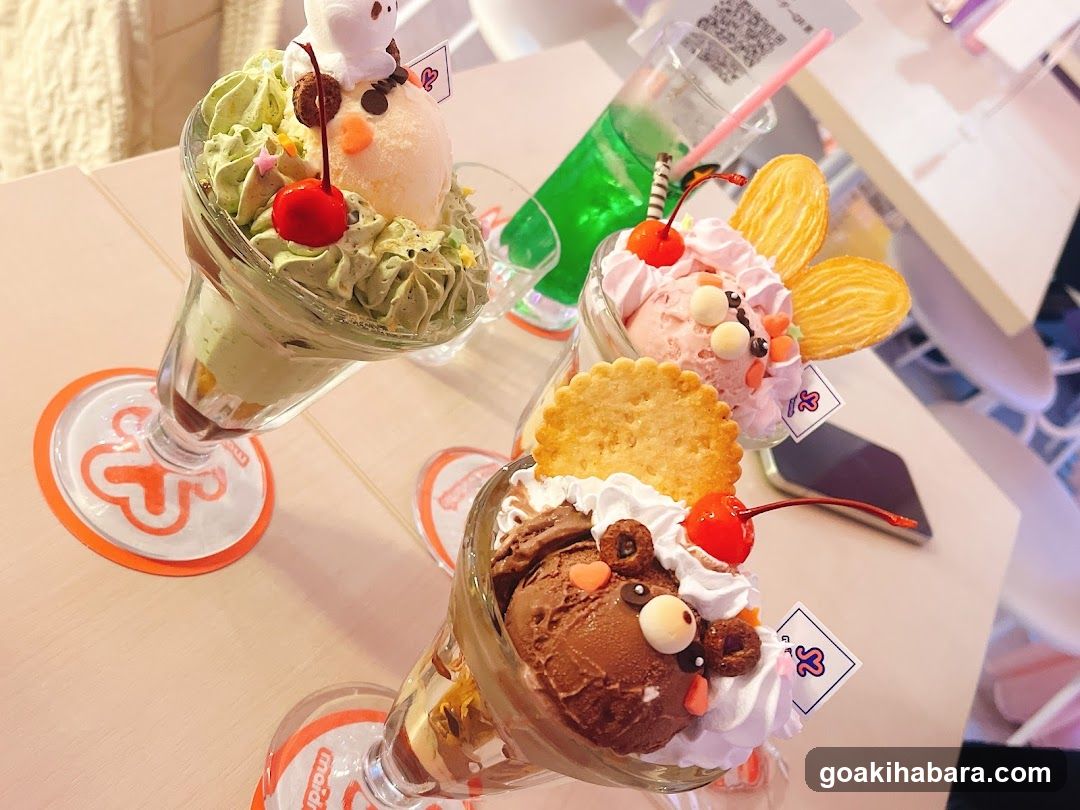Ice Cream Sundae Display